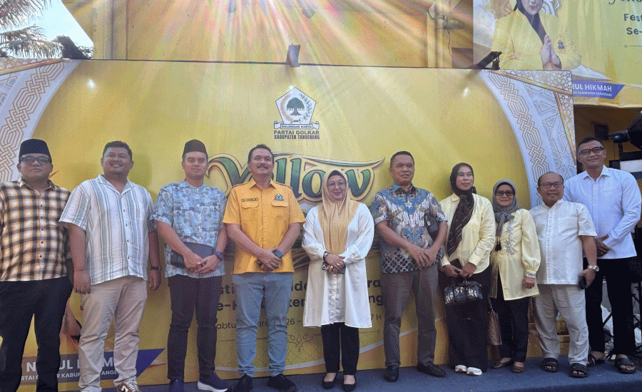Golkar Kabupaten Tangerang Gelar Yellow Ramadan Fest, Diikuti 32 Grup Qosidah dan Hadrah