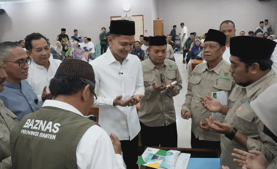 Zakat Fitrah Rp851 Juta Disalurkan Baznas Pandeglang, 5.001 Mustahik Terima Manfaat