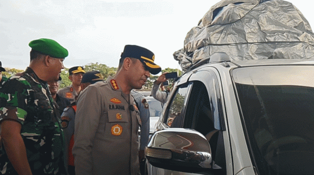 Pantau Jalur Mudik, Kapolres Pastikan BBM Aman dan Layanan Kesehatan Siap di Rest Area KM 13,5 Tangerang-Merak