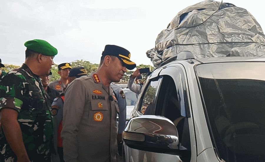 Pantau Jalur Mudik, Kapolres Pastikan BBM Aman dan Layanan Kesehatan Siap di Rest Area KM 13,5 Tangerang-Merak