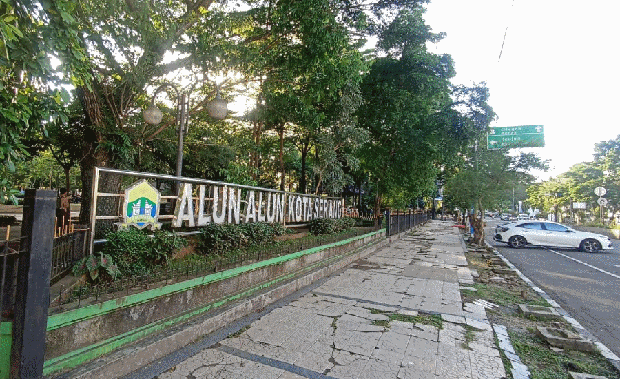 Proyek Alun-alun Kota Serang Rp50 M Segera Digarap, Target Mulai di April