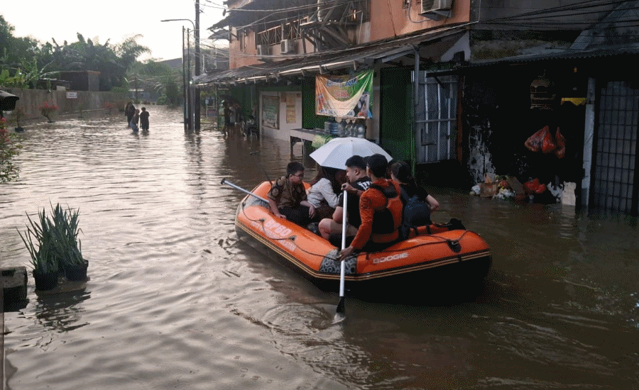 Hujan Deras Picu Banjir dan Longsor di Tangsel, 11 Titik Tergenang dan 9 Lokasi Terdampak