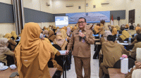 DPKD Kabupaten Serang Sebar Spot Baca Barcode E-Book, Dorong Minat Literasi Digital