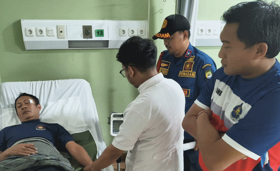 Petugas Damkar Korban Penganiayaan Alami Luka Robek dan Gangguan Saraf