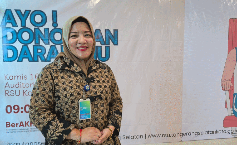 HUT ke-16 dan Hari Kartini, RSU Kota Tangsel Gelar Donor Darah