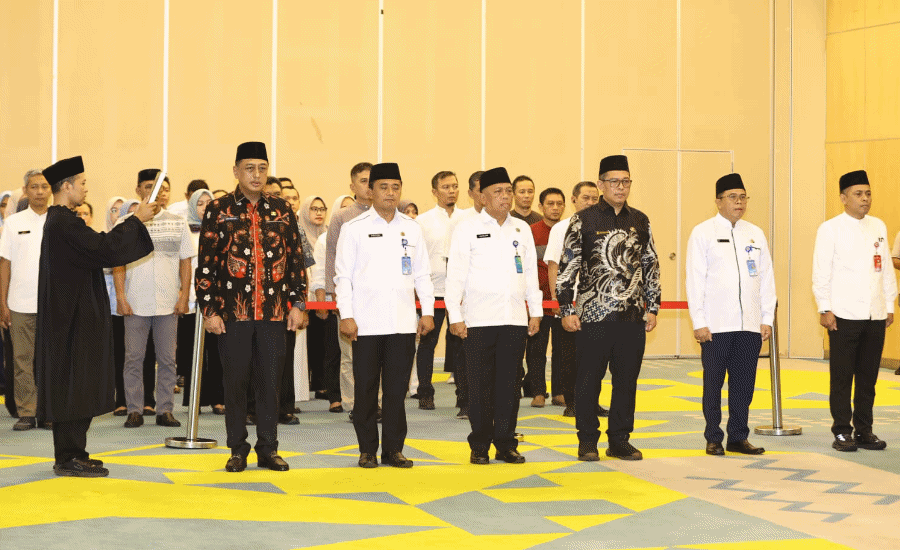 Enam Pejabat Eselon II Dilantik, Wali Kota Benyamin Tekankan Inovasi dan Adaptasi