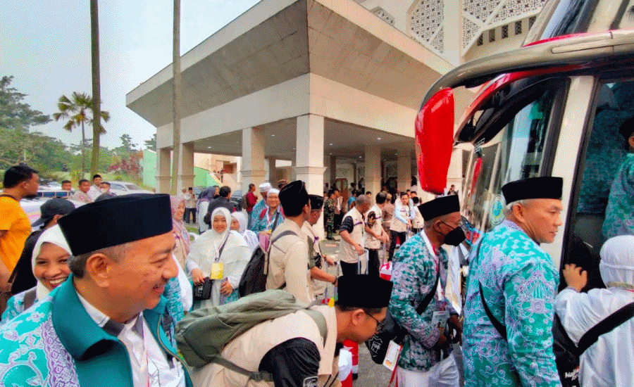 Kloter Pertama Jamaah Haji Kabupaten Tangerang Berangkat 25 April 2026