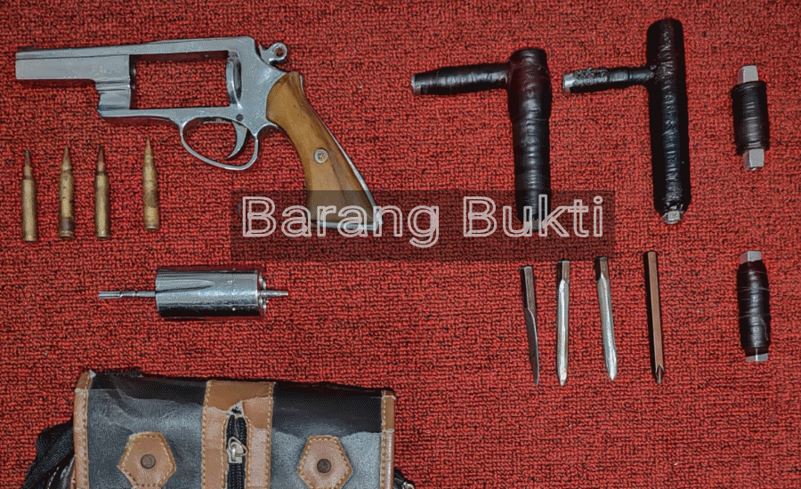 Empat Remaja Pelaku Curanmor Bersenpi Rakitan Ditangkap di Tangerang