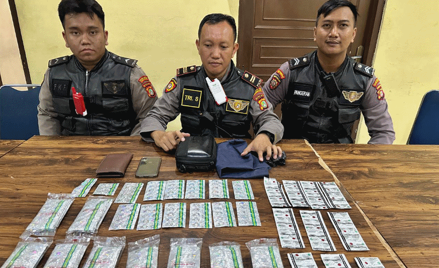 Bawa Ribuan Obat Terlarang, Dua Pria Ditangkap Polisi di Tangerang