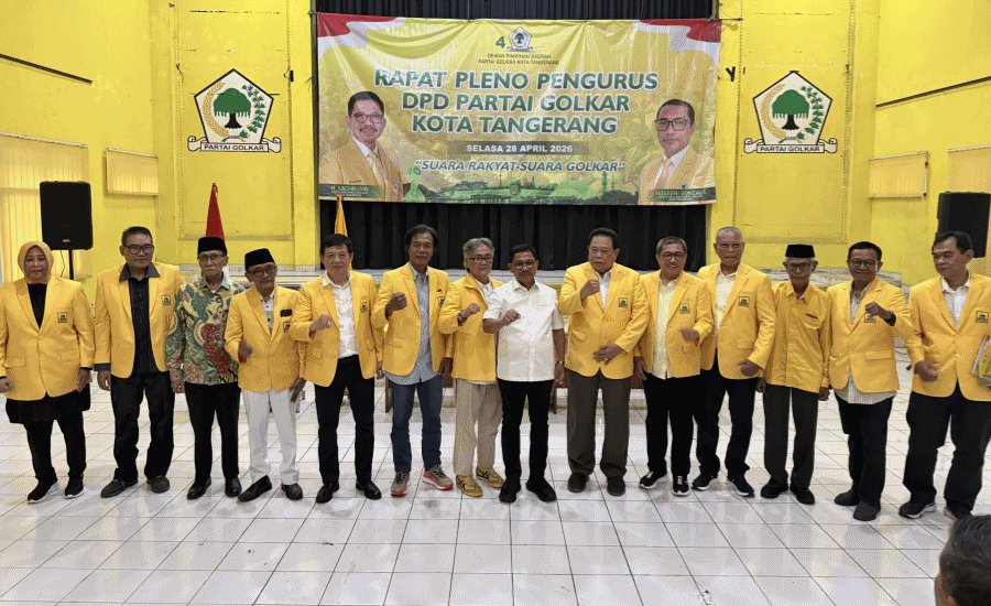 Pleno Perdana, DPD Golkar Kota Tangerang Tetapkan Program dan Target Tambah Kursi di 2029