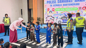 Polres Metro Tangerang Kota Tanamkan Tertib Lalu Lintas Sejak Dini Lewat Program Polsanak