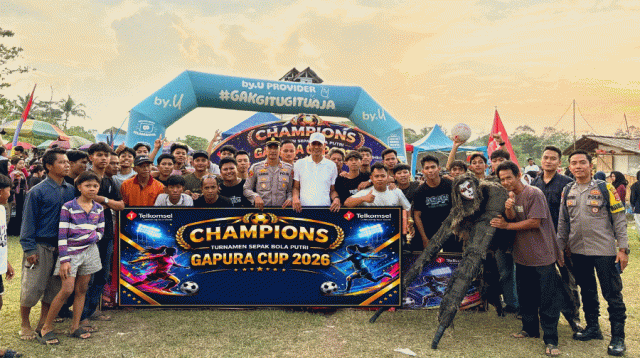 Perdana Digelar, Gapura Cup 2026 Sukses Besar dan Banjir Antusiasme Warga