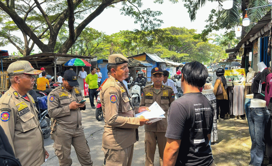 Cegah Banjir, Bangunan Liar di Kali Cilongok Pasar Kemis Segera Ditertibkan