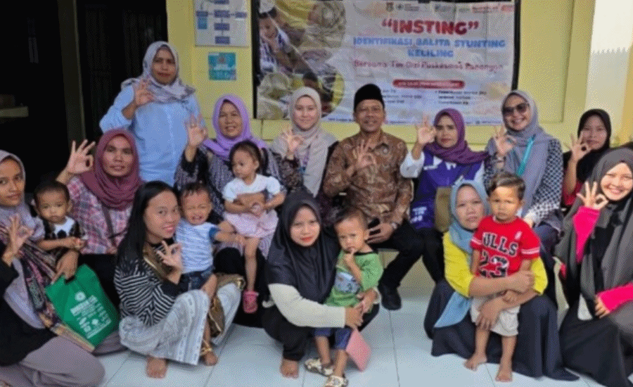 INSTING Puskesmas Panongan Jemput Bola, Deteksi Dini Balita Stunting hingga Skrining TBC