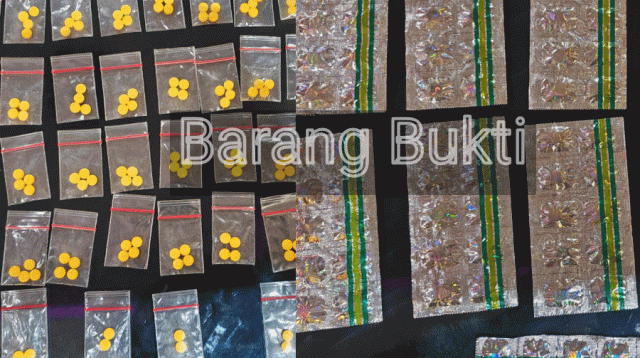 Polsek Pakuhaji Bongkar Peredaran Obat Keras, Ratusan Pil Disita
