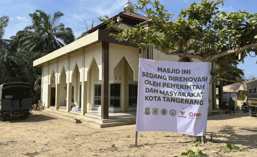 Tiga Masjid di Aceh Kembali Berdiri Berkat Kepedulian Warga Kota Tangerang