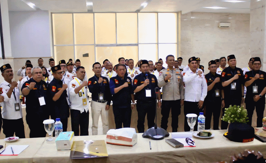 Pokdar Kamtibmas Polres Tangsel Cetak Pengurus Tangguh Lewat Diklat Madya