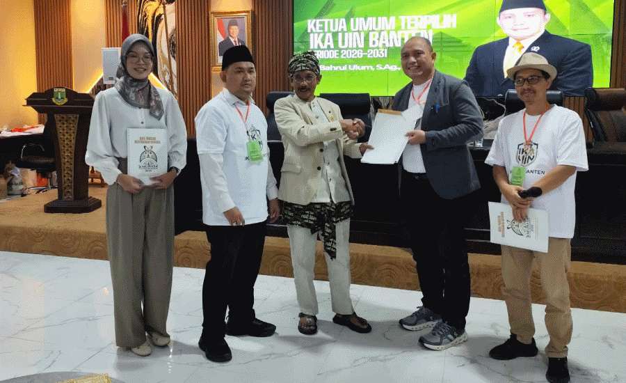 Lewat Jalur Mufakat, Bahrul Ulum Terpilih Jadi ketua Umum IKA UIN Banten