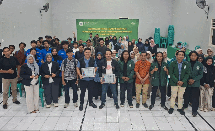 Pelatihan Jurnalistik di STISNU Tangerang Tekankan Literasi Media di Era Digital