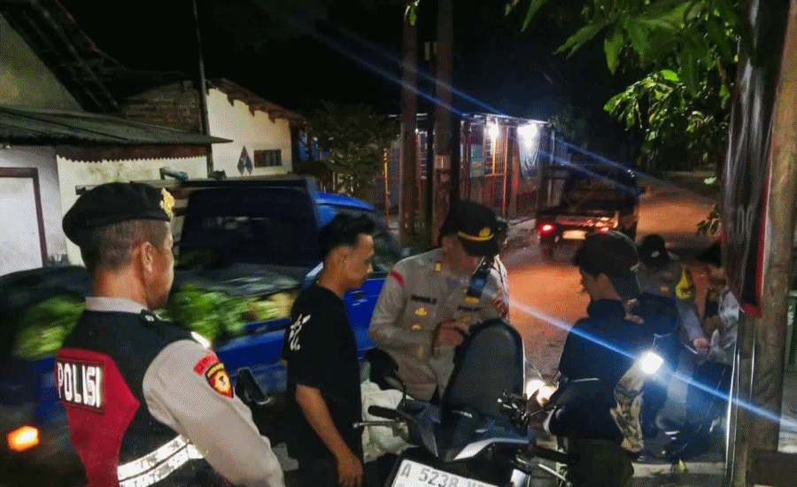 Antisipasi Begal dan Curanmor, Polsek Sepatan Gelar Razia Cipta Kondisi Akhir Pekan
