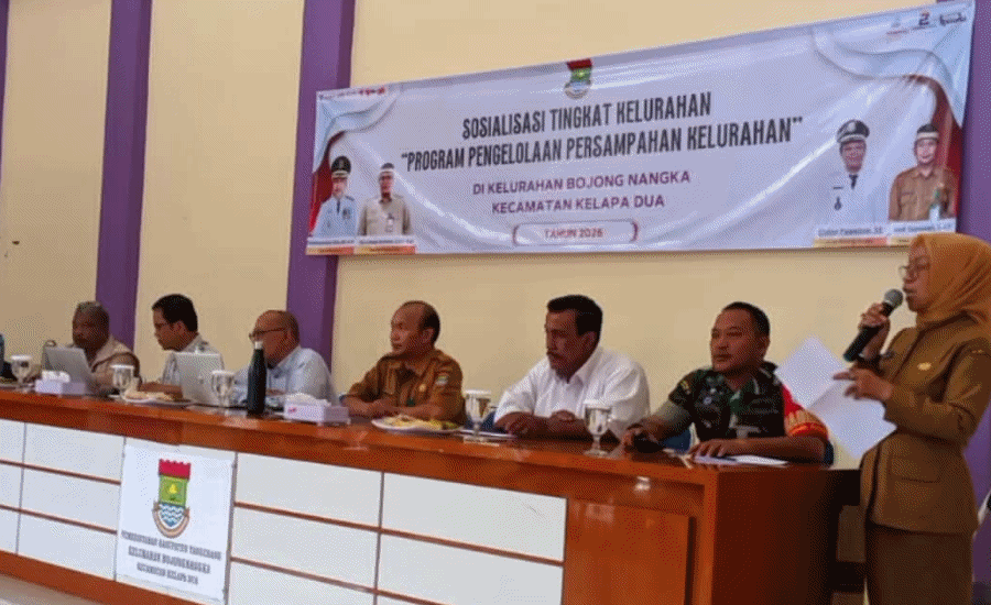 Kelurahan Bojong Nangka Sosialisasikan Pengelolaan Sampah ke Warga