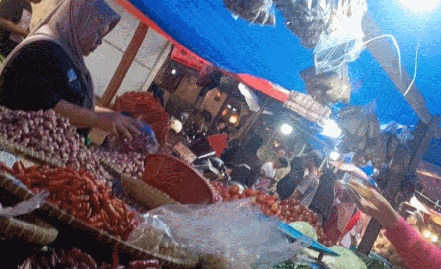 Jelang Idul Adha, Harga Sembako di Pasar Rangkasbitung Meroket
