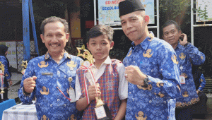 Siswa SDN Larangan 1 Juara 1 Pencak Silat O2SN Korwil Larangan, Siap Wakili ke Tingkat Kota