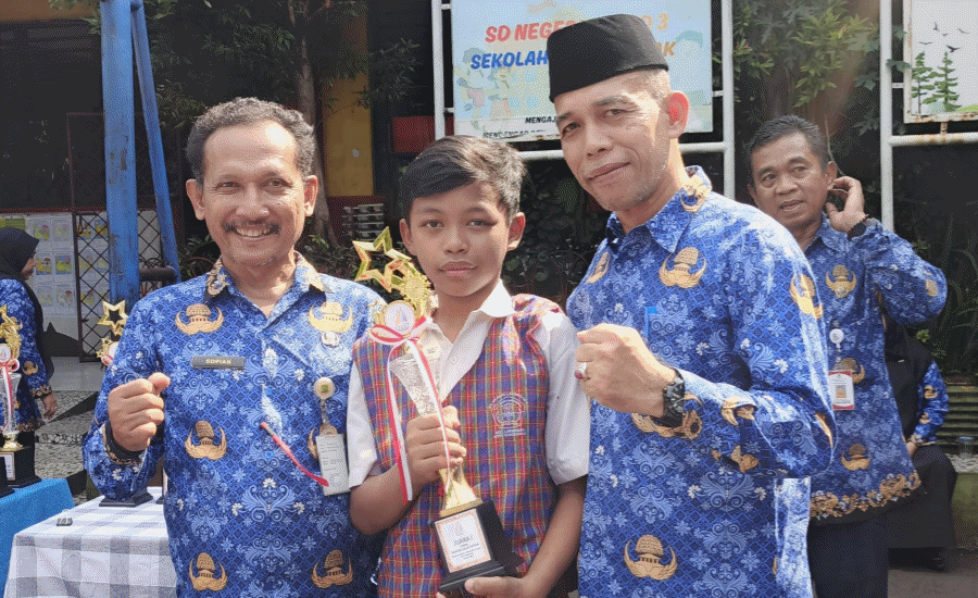 Siswa SDN Larangan 1 Juara 1 Pencak Silat O2SN Korwil Larangan, Siap Wakili ke Tingkat Kota
