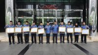 Wakil Wali Kota Pilar Saga Ichsan bersama Sekda Bambang Noertjahjo