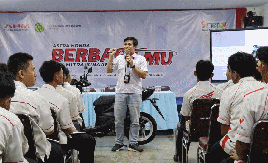WMS Edukasi Siswa SMK Sint Joseph tentang Teknologi Otomotif
