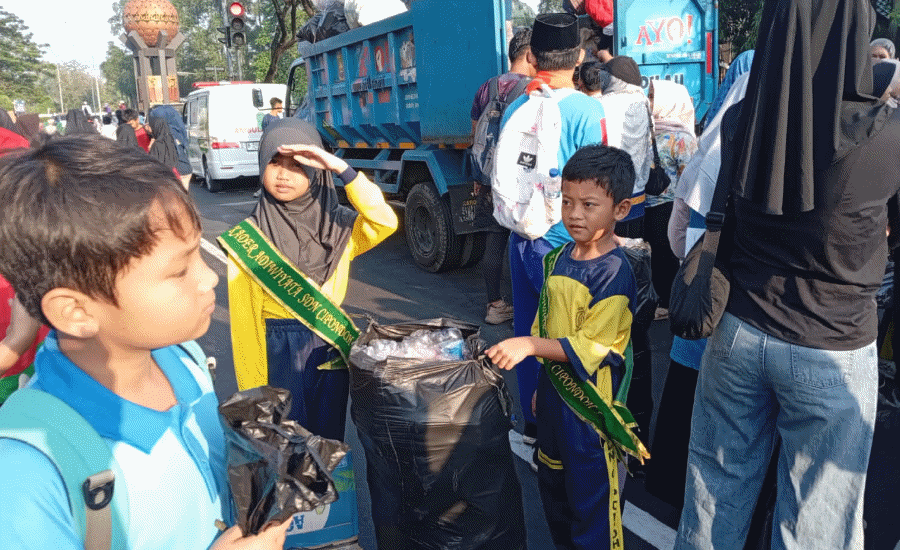 Peringati Hari Lingkungan Hidup Sedunia, SDN Cipondoh 5 Gelar Korve dan Aksi Pemilahan Sampah