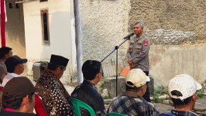 Sinergi untuk Fasilitas Publik, Polsek Mauk Gelar Doa Bersama Pembangunan Jembatan Merah Putih