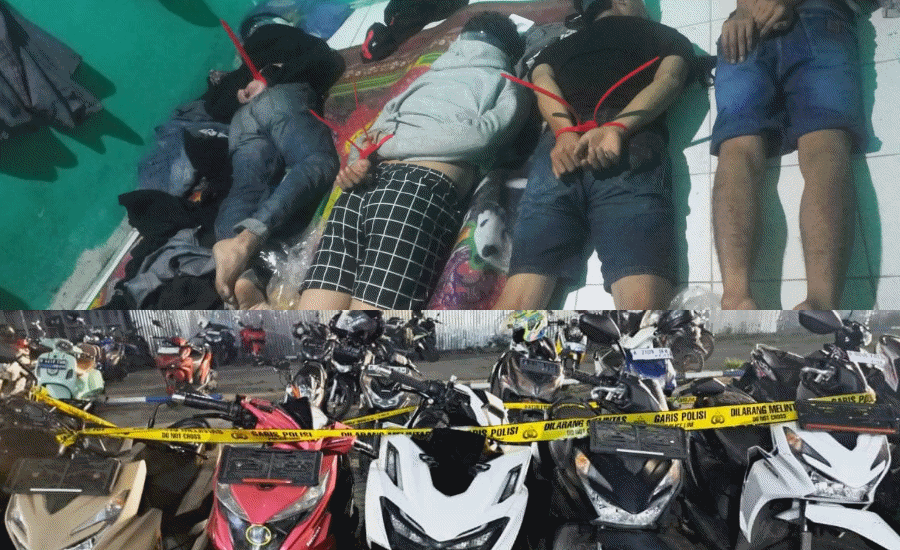 Sindikat Curanmor di Tangerang Raya Digulung, 6 Motor Hasil Curian Disita