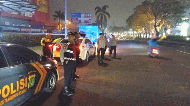 Polres Tangsel dan Polsek Pamulang Gencarkan Patroli, Antisipasi Kejahatan 3C