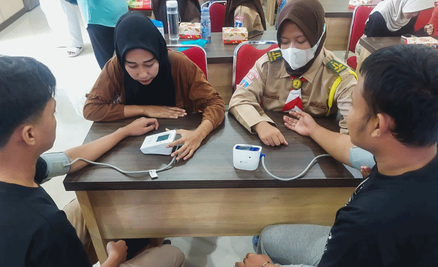 Promosi Kesehatan, Puskesmas Rajeg Sukses Gelar Posyandu Remaja di Desa Lembangsari