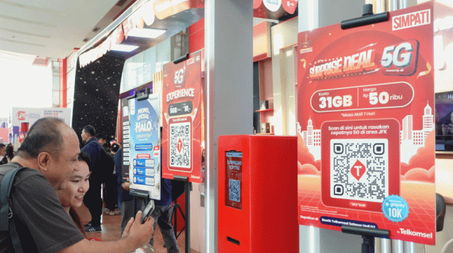 Seru-seruan di Jakarta Fair Kemayoran Bareng Telkomsel