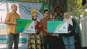 Hadir di Festival Al-Azhom BPJamsostek Berikan Perlindungan Sosial kepada Peserta Lomba Tari