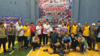 Kecamatan Pamulang Juara Bulutangkis Kapolsek Pamulang Cup 2026