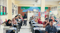 SDN Karawaci 1 Tingkatkan Kompetensi Guru Lewat Pelatihan Coding Python Turtle Bersama UPJ Bintaro