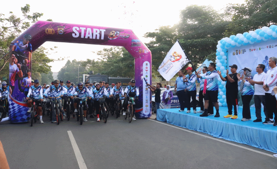 Ribuan Warga Meriahkan Puncak Hari Bhayangkara ke-80 di Tigaraksa, Ada Fun Run hingga Layanan Kesehatan Gratis