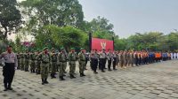 Peserta mengikuti upacara peringatan Hari Lahir Pancasila 2026 tingkat Kota Tangsel