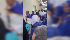 Jemaah haji asal Kabupaten Tangerang, Banten, telantar saat Mabit di Mina akibat kamar diisi orang luar.