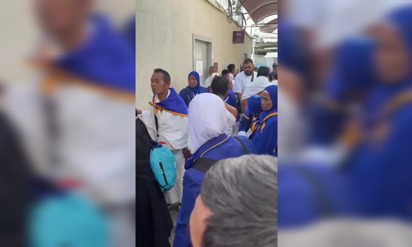 Jemaah haji asal Kabupaten Tangerang, Banten, telantar saat Mabit di Mina akibat kamar diisi orang luar.