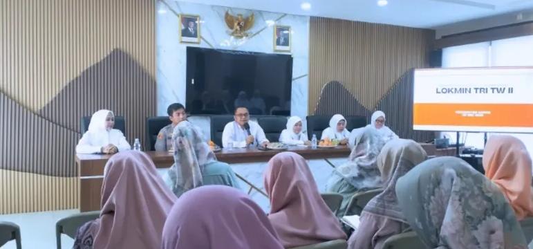 Puskesmas Curug bersama dengan Puskesmas Bojong gelar lokakarya di aula Kantor Kecamatan Curug. Randy/Bantenekspres.co.id