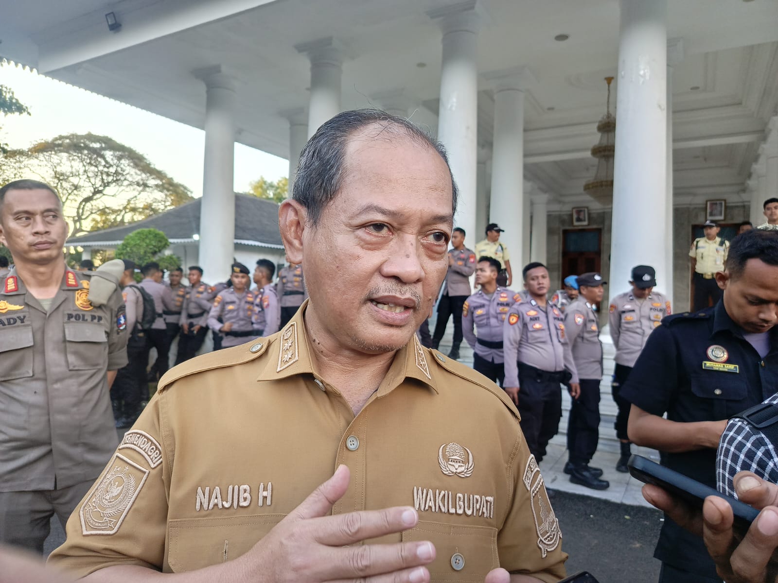 Wakil Bupati Serang Muhammad Najib Hamas. Foto : Agunggumelar/Bantenekspres.co.id