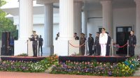 Gubernur Banten, Andra Soni, pimpin upacara Peringatan Hari Lahir Pancasila Tahun 2026 yang digelar di Lapangan Upacara Gubernur Banten, KP3B, Kota Serang, Senin 1 Juni 2026. Foto Pemprov Banten Gubernur Banten, Andra Soni, pimpin upacara Peringatan Hari Lahir Pancasila Tahun 2026 yang digelar di Lapangan Upacara Gubernur Banten, KP3B, Kota Serang, Senin 1 Juni 2026. Foto Pemprov Banten