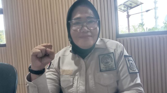 Ketua Cabor Gimnastic Kota Tangerang, Sumarti.