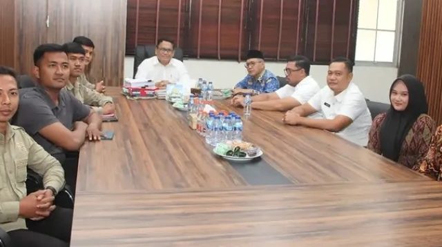Wakil bupati bersama pengurus FBB Lebak menggelar audensi di ruang kerja wakil bupati, Rabu 17 Juni 2026. Foto : A Fadilah/BantenEkspres.co.id