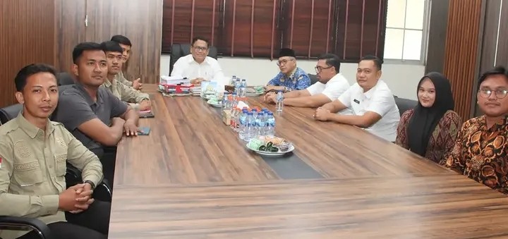 Wakil bupati bersama pengurus FBB Lebak menggelar audensi di ruang kerja wakil bupati, Rabu 17 Juni 2026. Foto : A Fadilah/BantenEkspres.co.id