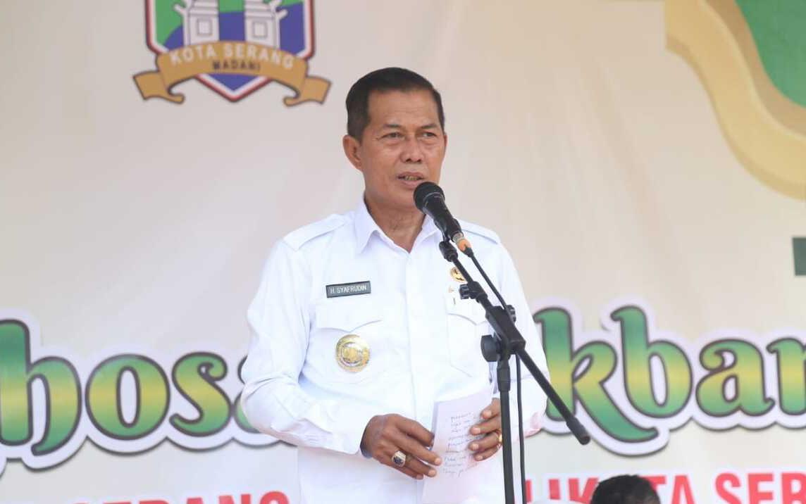 Syafrudin, Mantan Wali Kota Serang.